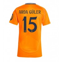 Real Madrid Arda Guler #15 Auswärtstrikot Frauen 2024-25 Kurzarm